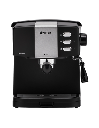 Cafetiera manuala VITEK VT-1523, 850W, Negru0 