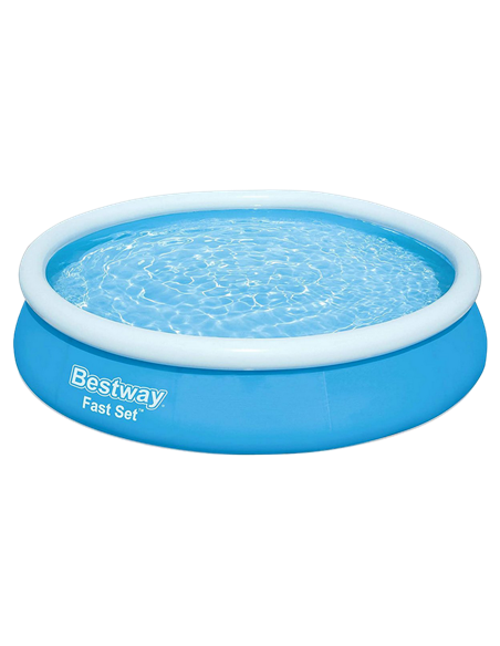 Piscină gonflabilă Bestway Fast Set, 6050L, Albastru/Alb, 57273