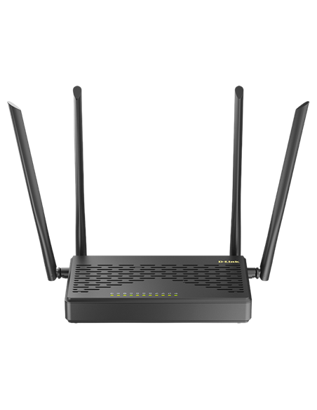 Router fără fir D-Link DIR-825/GFRU, 3G, 4G, Negru