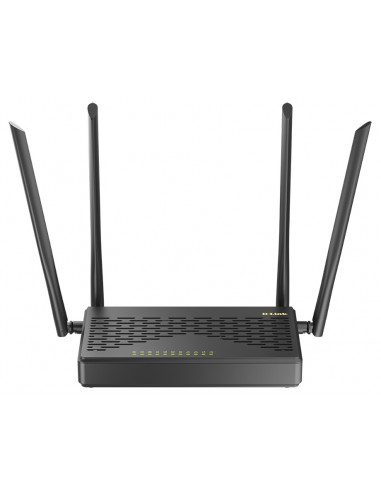 Router fără fir D-Link DIR-825/GFRU, 3G, 4G, Negru