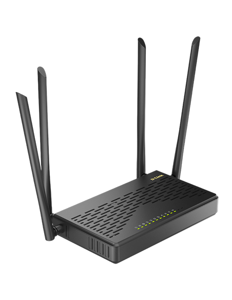 Router fără fir D-Link DIR-825/GFRU, 3G, 4G, Negru Router fără fir D-Link DIR-825/GFRU, 3G, 4G, Negru
