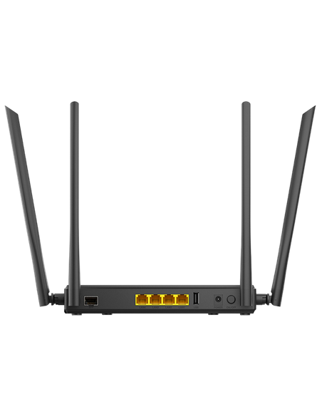 Router fără fir D-Link DIR-825/GFRU, 3G, 4G, Negru Router fără fir D-Link DIR-825/GFRU, 3G, 4G, Negru
