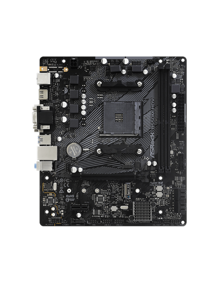 Материнская плата ASRock B550M-HDV, AM4, AMD B550, Micro-ATX