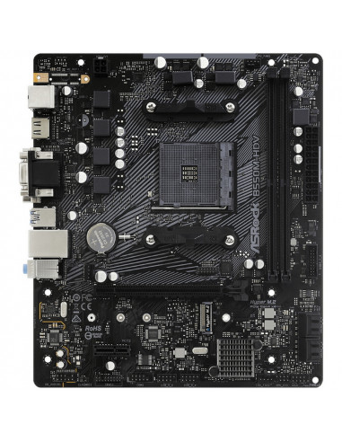 Материнская плата ASRock B550M-HDV, AM4, AMD B550, Micro-ATX