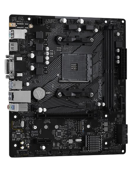 Материнская плата ASRock B550M-HDV, AM4, AMD B550, Micro-ATX