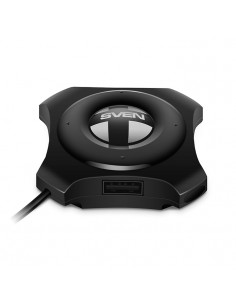 Adaptor Hub SVEN HB-432, Negru 2