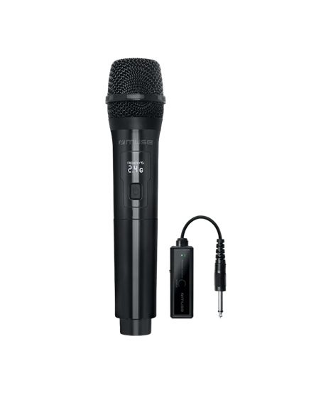 Караоке микрофон MUSE MC-30 WI, Беспроводной, Чёрный