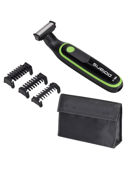 Trimmer pentru bărbați Polaris PHC 0303RB, Negru | Verde