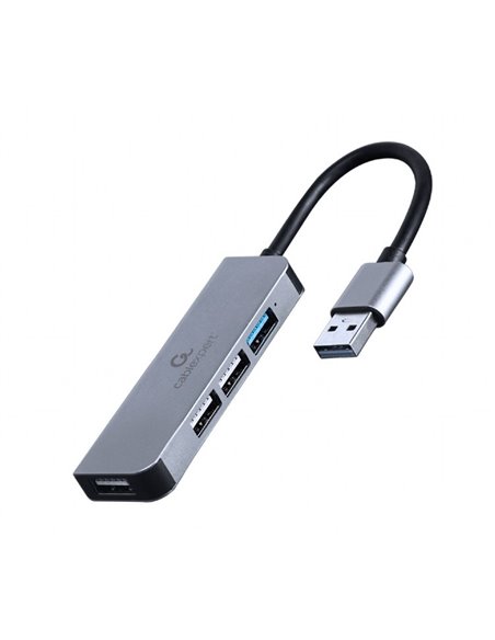 USB-концентратор Gembird UHB-U3P1U2P3-01, Серебристый USB-концентратор Gembird UHB-U3P1U2P3-01, Серебристый