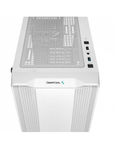 Компьютерный корпус Deepcool CC560 V2, Full-Tower, Без блока питания, Белый