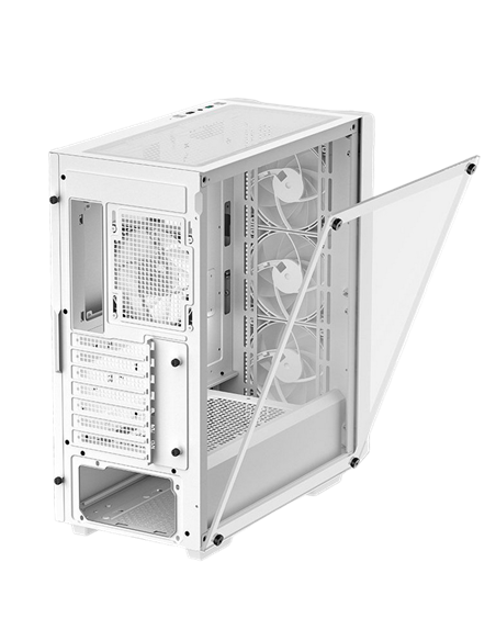 Компьютерный корпус Deepcool CC560 V2, Full-Tower, Без блока питания, Белый