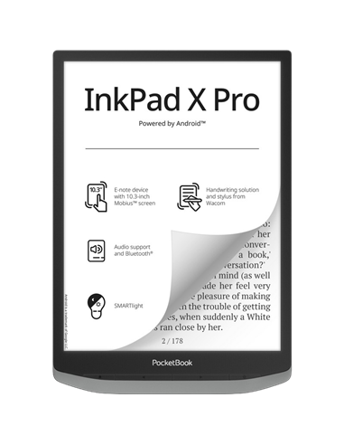 Электронная книга PocketBook InkPad X Pro, Mist Grey