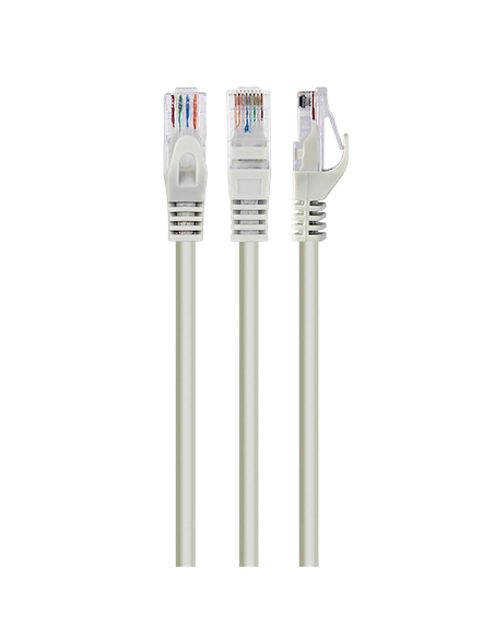 Патч-корд Cablexpert PP6U-5M, Cat6 UTP, 5м, Серый