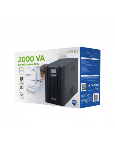 Источник бесперебойного питания Energenie EG-UPS-PS2000-02, Линейно-интерактивный, 3000VA, Башня