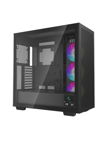 Carcasă PC Deepcool MORPHEUS, Full-Tower, Fără PSU, Negru