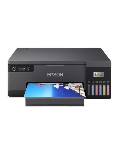 Фотопринтер Epson EcoTank L8050, A4, Чёрный