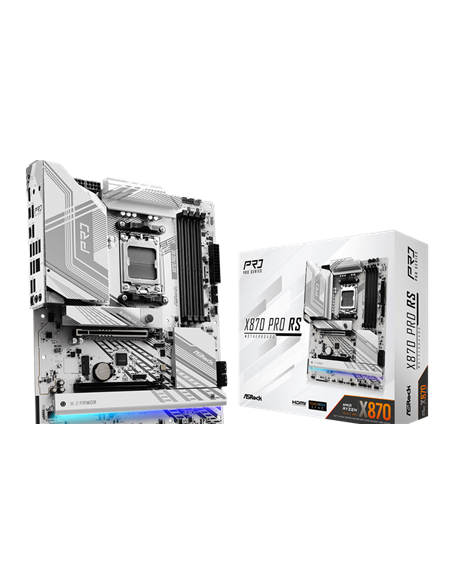 Материнская плата ASRock X870 PRO RS, AM5, AMD X870, ATX