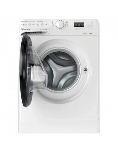 Mașină de spălat Indesit OMTWSA 61053 WK EU, 6kg, Alb