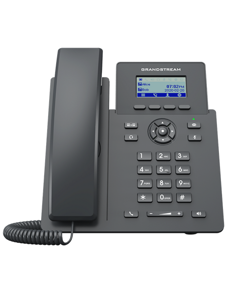 Telefon IP Grandstream GRP2601P, Negru