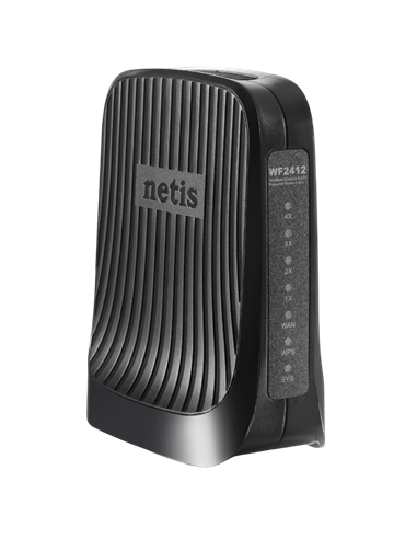 Router fără fir Netis WF2412, Negru