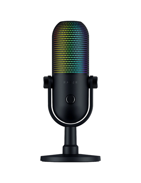 Игровой Микрофон Razer Seiren V3 Chroma, Проводной аналоговый, Чёрный