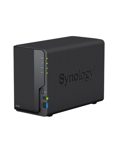 Stocare atașată la rețea SYNOLOGY DS223, Negru