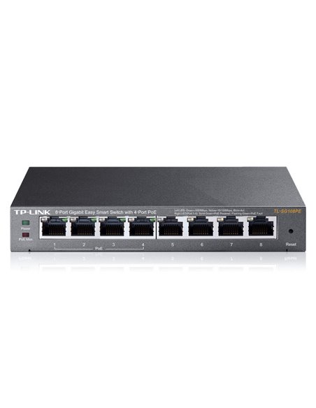 Comutator PoE TP-LINK TL-SG108PE, 4x IEEE 802.3af