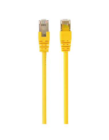 Patch cord Cablexpert PP22-0.5M/Y, Cat5e FTP, 0,5m, Galben