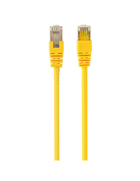 Patch cord Cablexpert PP22-0.5M/Y, Cat5e FTP, 0,5m, Galben