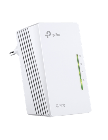 Адаптер Powerline TP-LINK TL-WPA4220, AV600, 600 Mбит/c, Белый