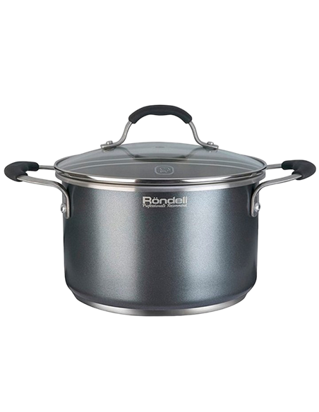 Cratiță Rondell RDS-010, 3,9L, 20cm, Grey