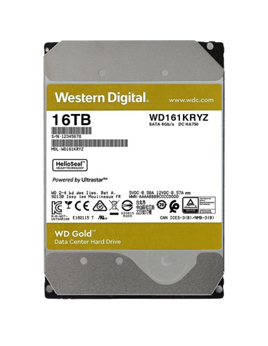 Unitate HDD Western Digital WD Gold, 3.5", 16 TB WD161KRYZ