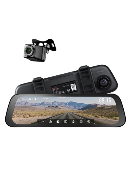 Set Dash Cam față și spate 70mai S500, Negru