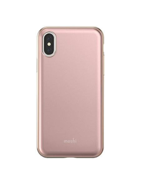 Чехол Moshi iGlaze - iPhone XS/X, Розовый