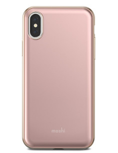 Husă Moshi iGlaze - iPhone XS/X, Roz 2