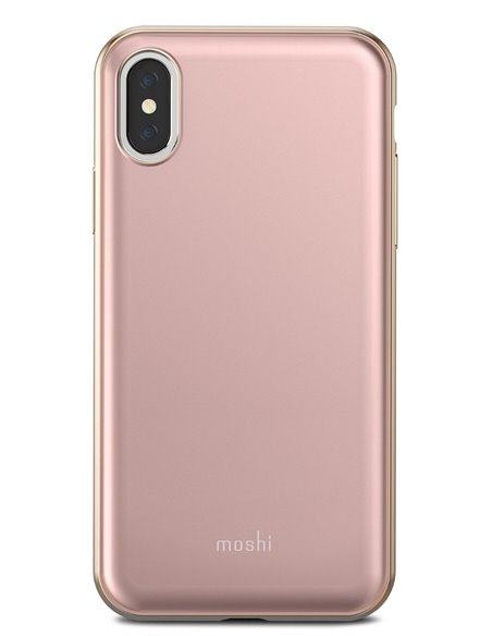 Чехол Moshi iGlaze - iPhone XS/X, Розовый
