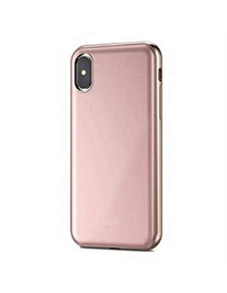 Husă Moshi iGlaze - iPhone XS/X, Roz