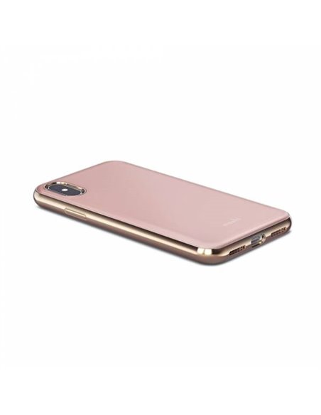 Husă Moshi iGlaze - iPhone XS/X, Roz