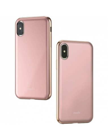Husă Moshi iGlaze - iPhone XS/X, Roz