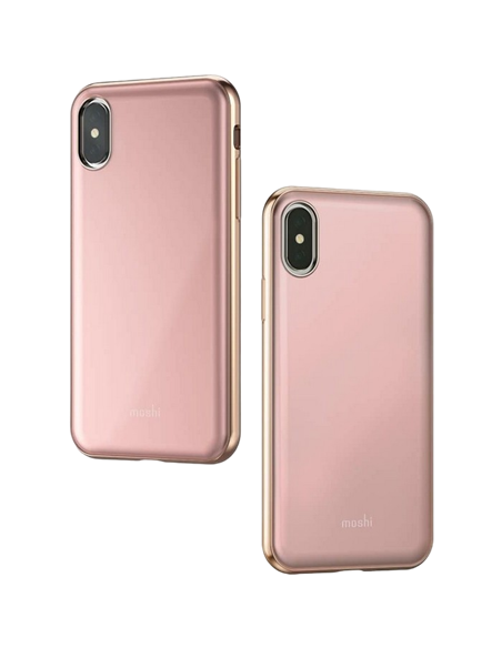 Husă Moshi iGlaze - iPhone XS/X, Roz