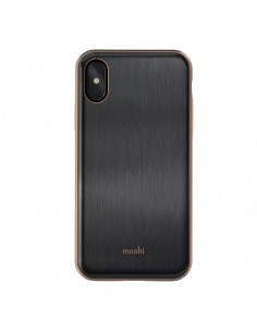 Чехол Moshi iGlaze - iPhone XS/X, Чёрный
