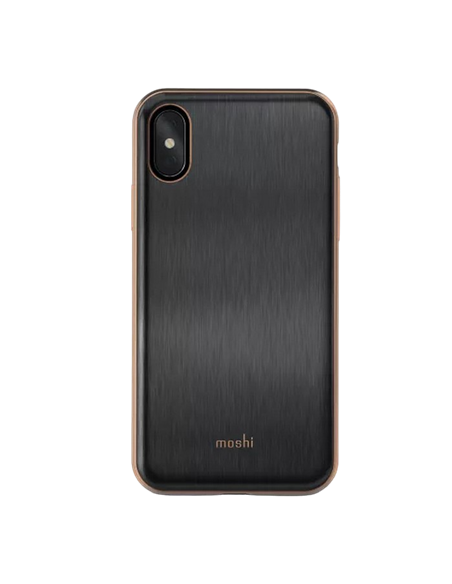 Чехол Moshi iGlaze - iPhone XS/X, Чёрный