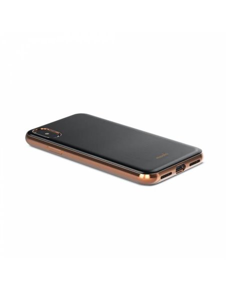 Husă Moshi iGlaze - iPhone XS/X, Negru Husă Moshi iGlaze - iPhone XS/X, Negru