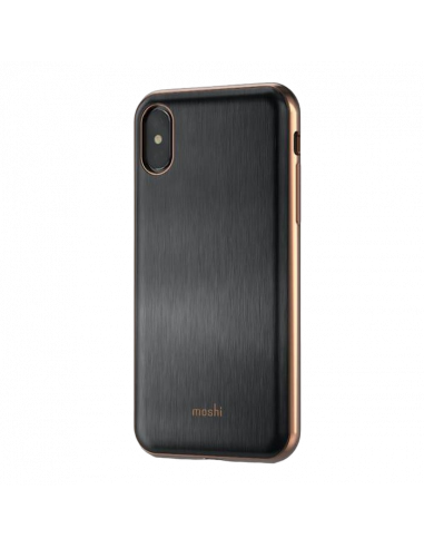 Чехол Moshi iGlaze - iPhone XS/X, Чёрный