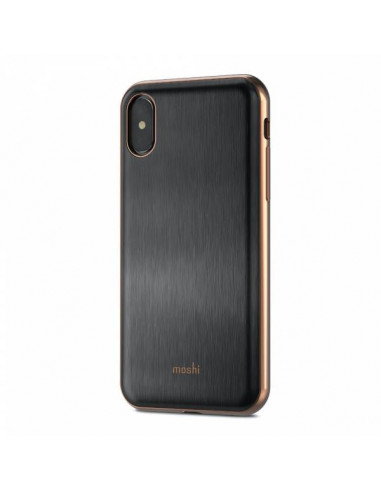 Чехол Moshi iGlaze - iPhone XS/X, Чёрный