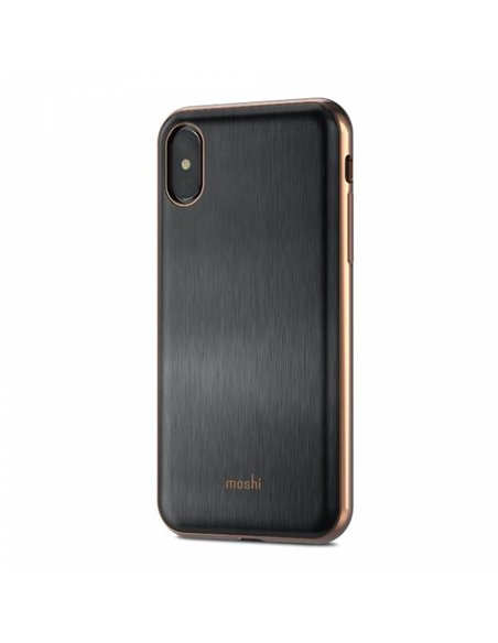 Husă Moshi iGlaze - iPhone XS/X, Negru Husă Moshi iGlaze - iPhone XS/X, Negru