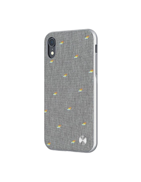 Чехол QUMO Vesta - iPhone XS Max, Серый