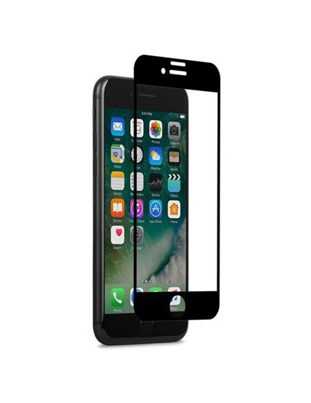 Sticlă de protecție Moshi IonGlass - iPhone 7+/8+, Negru
