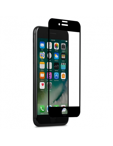 Защитное стекло Moshi IonGlass - iPhone 7+/8+, Чёрный