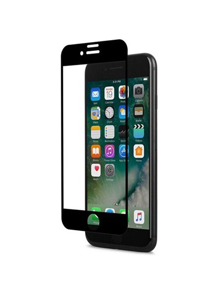 Защитное стекло Moshi IonGlass - iPhone 7+/8+, Чёрный